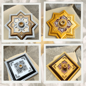 Ornamen Fitting Lampu Plafon
