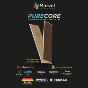 Lantai SPC Klik Marvel - Purecore