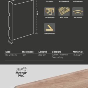 Solid Plint Marvel Lebar 8CM