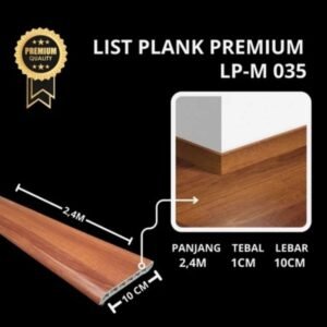 PVC Plint Lantai Berongga 10CM