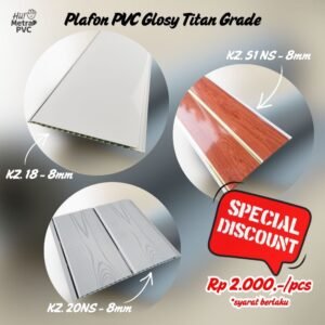 Plafon PVC Glosy Titan Grade