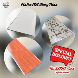 Plafon PVC Glosy Titan